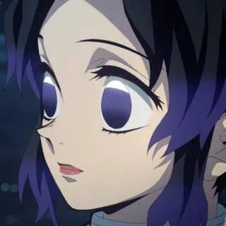 🦋 0266f4c4 Shinobu Kocho Demon Slayer anime, shinobu, demon slayer, manga, character, girl whatsapp sticker