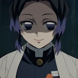 🦋 85b3e71a Shinobu Kocho Demon Slayer anime, shinobu kocho, demon slayer, manga, character, smile whatsapp sticker