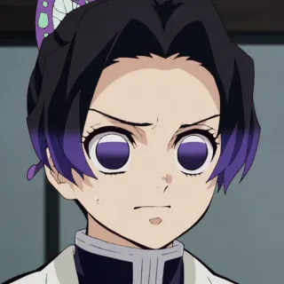 🦋 b153637f Shinobu Kocho Demon Slayer anime, manga, demon slayer, shinobu kocho, butterfly, character whatsapp sticker