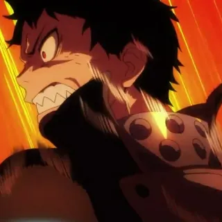 🔥 60d377ca Shinra Kusakabe Fire Force Anime, Fire Force, Shinra, Kusakabe, Marah, Bertekad whatsapp sticker