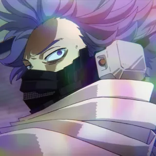 💜 069a7783 Hitoshi Shinso My Hero Academia Anime, Manga, Hitoshi Shinso, My Hero Academia telegram sticker