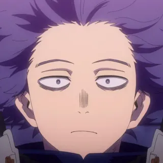 💜 1f71ed93 Hitoshi Shinso My Hero Academia Anime, Personnage, Hitoshi Shinso, My Hero Academia telegram sticker