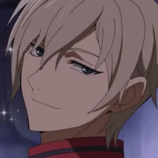 🖇 d97481ca Anime, Karakter, Anak laki-laki, Rambut pirang, Seringai telegram sticker