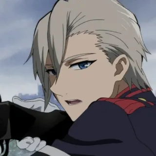 ⛓ f97d63c2 Guren Ichinose Owari no Seraph Anime, Militer, Senjata, Aksi, Karakter, Owari no Seraph, Guren Ichinose telegram sticker