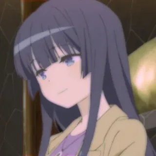 🍰 0f644d6a Anime, Gadis, Karakter, Potret, Ilustrasi telegram sticker