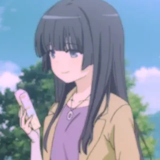 🍰 669552ff Gadis anime, Karakter kartun, Perempuan, Lucu, Kawaii telegram sticker