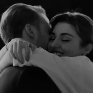 ♥️ 311e7d95 koppel, omhelzing, genegenheid, liefde, relatie, knuffel telegram sticker