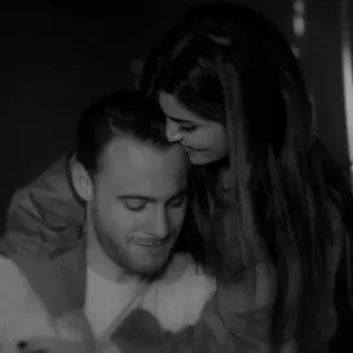 ♥️ ecad3a06 stel, liefde, affectie, romantiek, knuffel, samen, intimiteit, verbondenheid telegram sticker