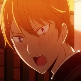 😠 034ac313 Miyuki Shirogane Kaguya-sama: Love Is War Anime, Kaguya-sama, Miyuki Shirogane, Prezydent, Romans, Komedia telegram sticker