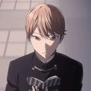 📚 12396dcf Yu Ishigami Kaguya-sama: Love Is War Anime, Manga, Mundur szkolny, Yu Ishigami telegram sticker