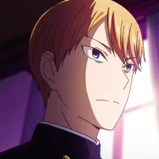 😕 2a0a5c40 Miyuki Shirogane Kaguya-sama: Love Is War Anime, Portret, Postać, Miyuki Shirogane, Kaguya-sama Love is War telegram sticker