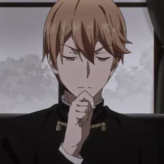 🧐 782a9a74 Miyuki Shirogane Kaguya-sama: Love Is War Anime, Kaguya-sama, Miyuki Shirogane, Postać telegram sticker