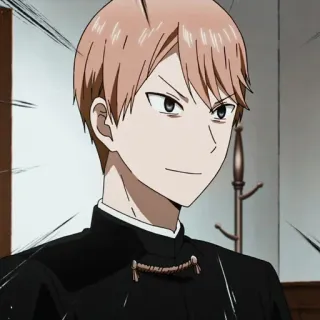 🙂 bd8c4fc6 Shirogane Miyuki Kaguya-sama: Love Is War Anime, Postać, Poważny, Uśmiechnięty, Pewny siebie, Kaguya-sama: Love Is War, Shirogane Miyuki telegram sticker