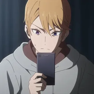 😠 cdef275a Anime, Postać, Portret, Ilustracja, Manga telegram sticker