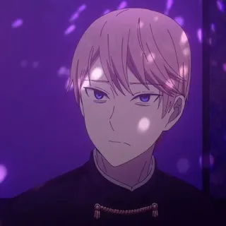 😕 ced7e89a Miyuki Shirogane Kaguya-sama: Love Is War Anime, Kaguya-sama, Miyuki Shirogane, Postać, Mężczyzna, Poważny telegram sticker