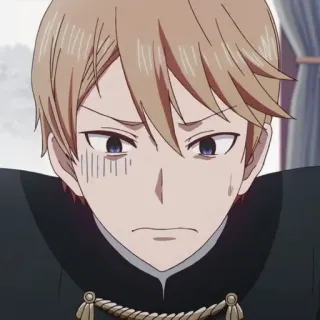 🙁 d81ecf45 Miyuki Shirogane Kaguya-sama: Love Is War Anime, Manga, Kaguya-sama, Miyuki Shirogane, Szkoła, Samorząd uczniowski, Poważny telegram sticker