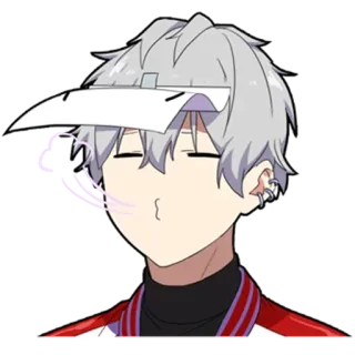 😙 9b1c74b8 Anime, Hoạt hình, Nhãn dán, Biểu cảm, Dễ thương, Nhân vật, Người telegram sticker