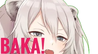 Shishiro Botan - Adidas Lion by @autosaidaa telegram stickers