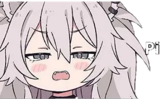 Shishiro Botan - Adidas Lion by @autosaidaa telegram stickers