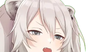 Shishiro Botan - Adidas Lion by @autosaidaa telegram stickers