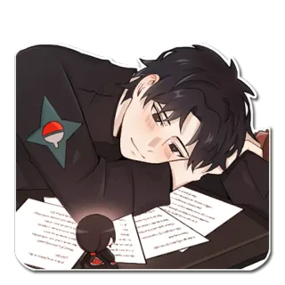 Shisui Uchiha telegram stickers