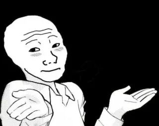 🈁 a78bb684 Meme, Bingung, Ojjak, Pertanyaan, Reaksi whatsapp sticker