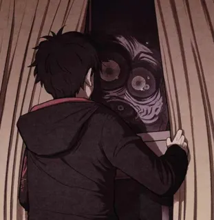 🙄 a3402737 공포, 미술, 남자, 괴물 telegram sticker