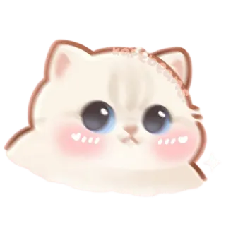 ✨ 305063f1 gato, gatito, lindo, animal, mascota, kawaii, dibujo animado, adorable telegram sticker