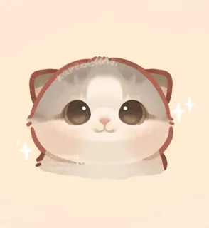 🙂 367dba6a gato, gatito, lindo, kawaii, pegatina, mascota, animal telegram sticker