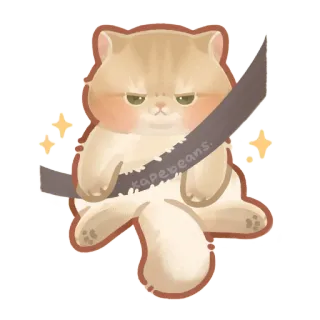 😳 fcf384ca kapebeans. gato, lindo, animal, pegatina, cinturón de seguridad, seguridad vial telegram sticker