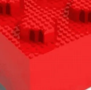 🔴 37a824cf tijolo, vermelho, brinquedo, bloco de construção telegram sticker