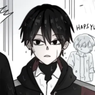 👟 5c55a265 HAPSYU อนิเมะ, การ์ตูน, เกาหลี, มังงะ, เหงื่อ telegram sticker