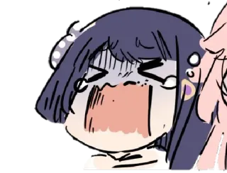 😩 4a308148 anime, cartoon, shocked, fear, scared, reaction, emotion telegram sticker