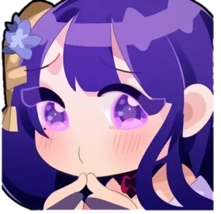 ⚡️ 83d519af Anime, Chibi, Schattig, Meisje, Kawaii, Digitale kunst telegram sticker