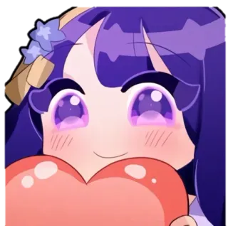 ⚡️ daf7efd3 Anime, Hart, Schattig, Cartoon telegram sticker