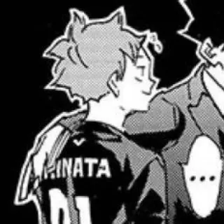 🏐 c769d8a9 Hinata HINATA Anime, Manga, Haikyuu!!, Bola voli telegram sticker