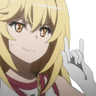 🤟 7be3353b อนิเมะ, ผู้หญิง, ท่าทางมือ telegram sticker