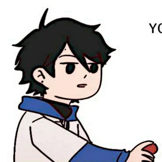 🌊 78ddd9c9 YOU Anime, Personnage, Dessin animé whatsapp sticker