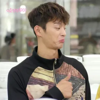 👍 81a91b9a 赞, 男人, 表情, 积极, 同意 telegram sticker