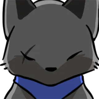 😠 1053849d fox, animal, cartoon, sticker, cute, wolf telegram sticker