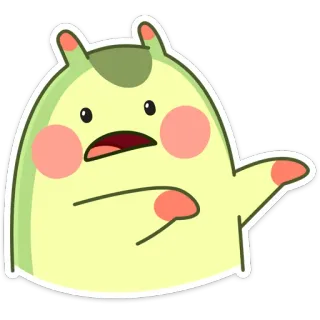 😩 7f048e8e 漫画, キャラクター, ステッカー, 可愛い, フレンドリー, アニメ telegram sticker