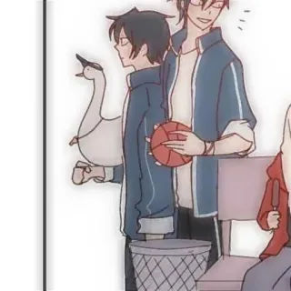 🐾 8438e79c Desenho animado, Anime, Amizade, Esportes, Escola, Juventude, Basquete, Sorvete telegram sticker