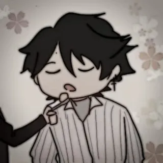 🐾 09a69b09 Anime, Ngủ, Chibi, Dễ thương, Bông tai, Nhân vật, Hoa whatsapp sticker