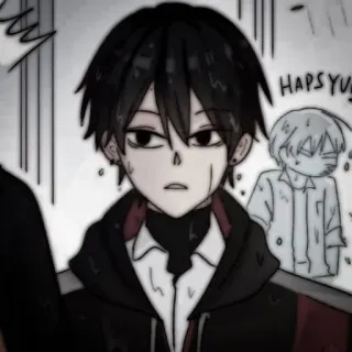 🐾 135096d0 HAPSYU! Anime, Manga, Mồ hôi, Phim hoạt hình, Hình minh họa whatsapp sticker