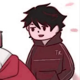 🦎 43c81d73 TR 漫画, アニメ, キャラクター, イラスト, パーカー, カジュアル, ポートレート telegram sticker