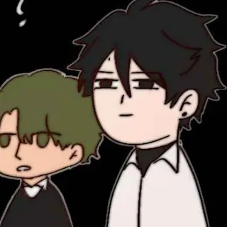 🐈‍⬛️ fa8471e5 만화, 애니메이션, 캐릭터, 친구 telegram sticker