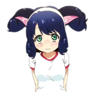 Show by Rock!! - Cyan @Missing_Stickers whatsapp stickers