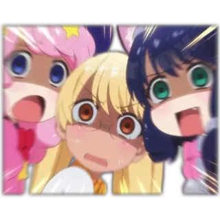 😱 38925ba9 Anime, Manga, Cartoon, Süß, Kawaii, Mädchen whatsapp sticker