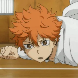 🌼 654218f2 Hinata Haikyuu Hinata, Haikyuu, Anime, Volleybal, Sport, Personage telegram sticker