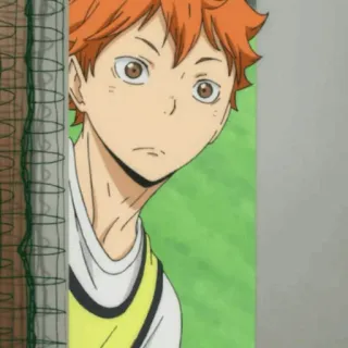 🥞 af000eba Hinata Shoyo Haikyuu!! Anime, Haikyuu, Hinata, Shoyo, Karakter, Leuk telegram sticker